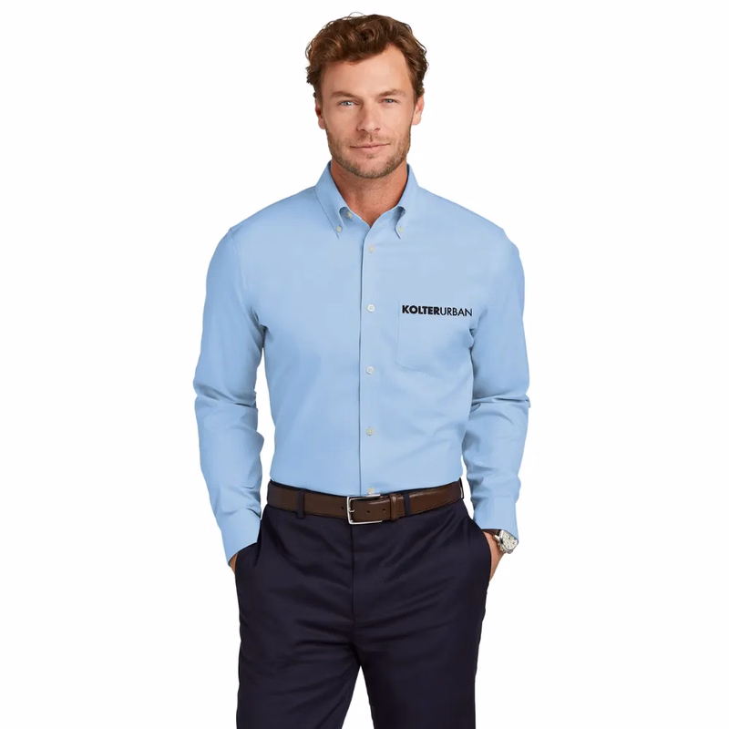 Brooks Brothers(R) Tall Wrinkle-Free Stretch Pinpoint Shirt