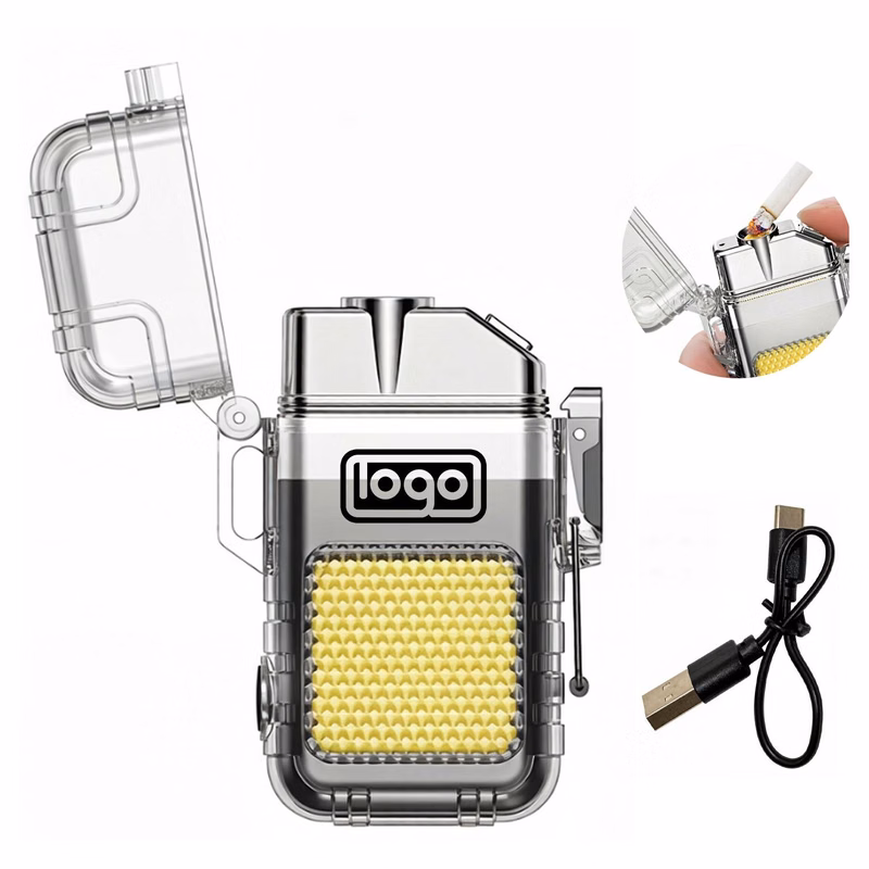 Waterproof EDC Lighter with COB Flashlight
