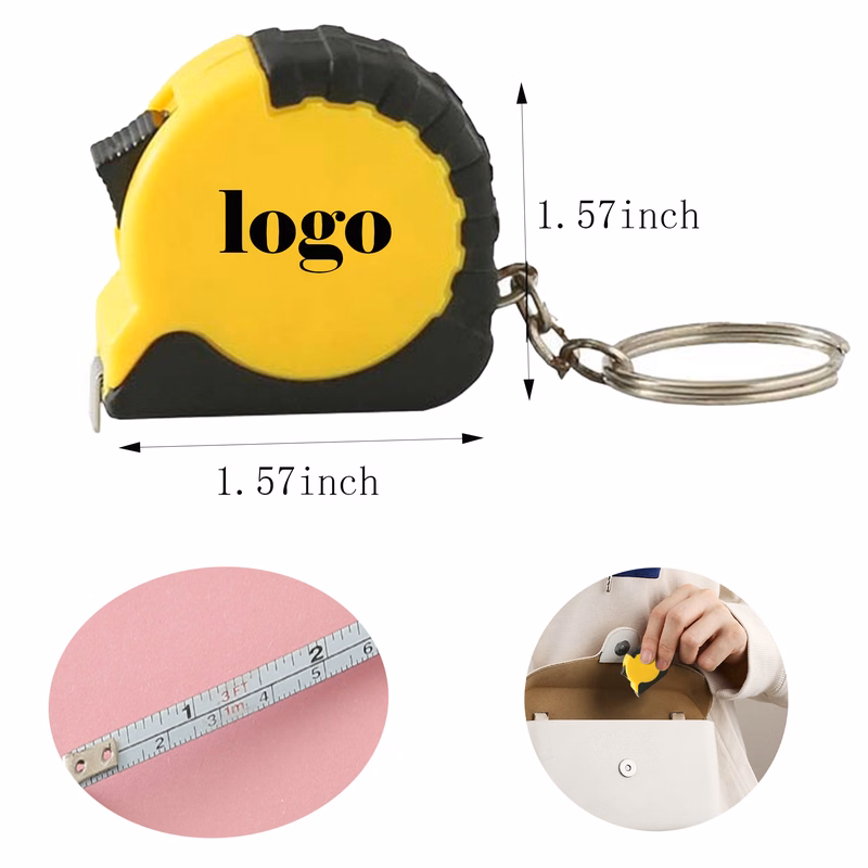 Mini Keychain Measuring Tape MOQ50