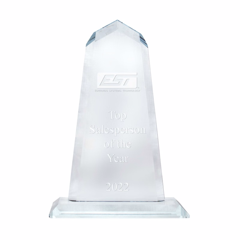 12" Pinnacle Award Clear