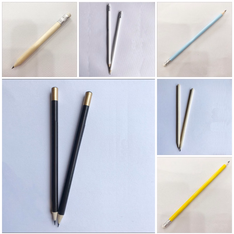 Pencils length of the pencil is 6 9/10'' L
