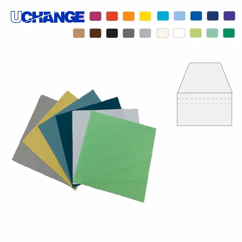 Eyewear Microfiber Cleaning Cloth Packed in Case Accessory