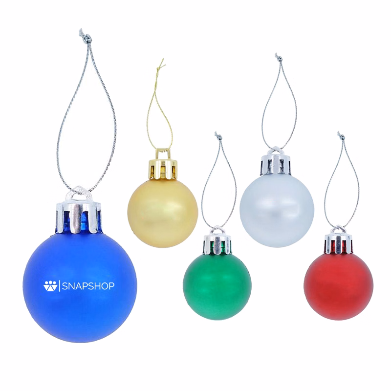 Mini Shatterproof Christmas Ornament