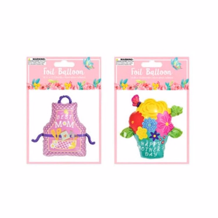 Mother's Day Foil Balloons - 2 Designs