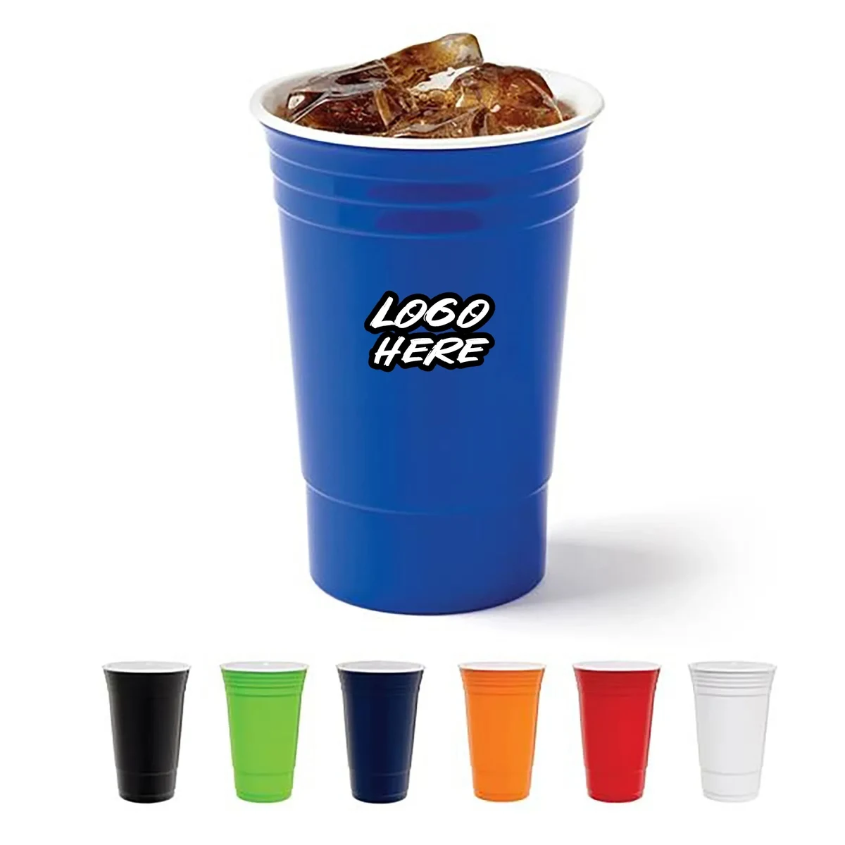 16oz Double-Wall Plastic Stadium Cup 1