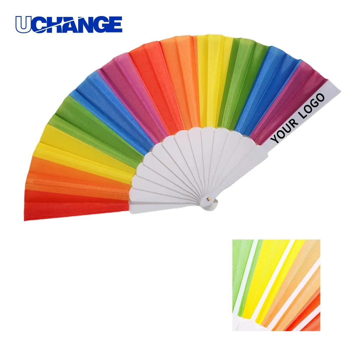 Custom Folding Hand Fan for Parades 1