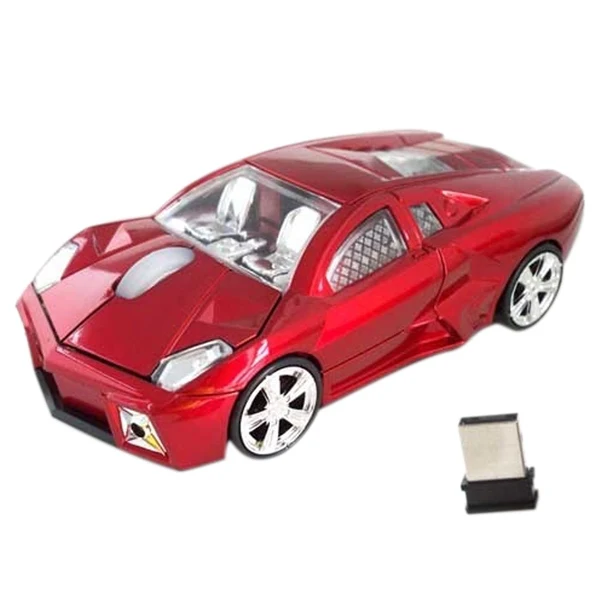 Red Lamborghini Wireless Mouse 1