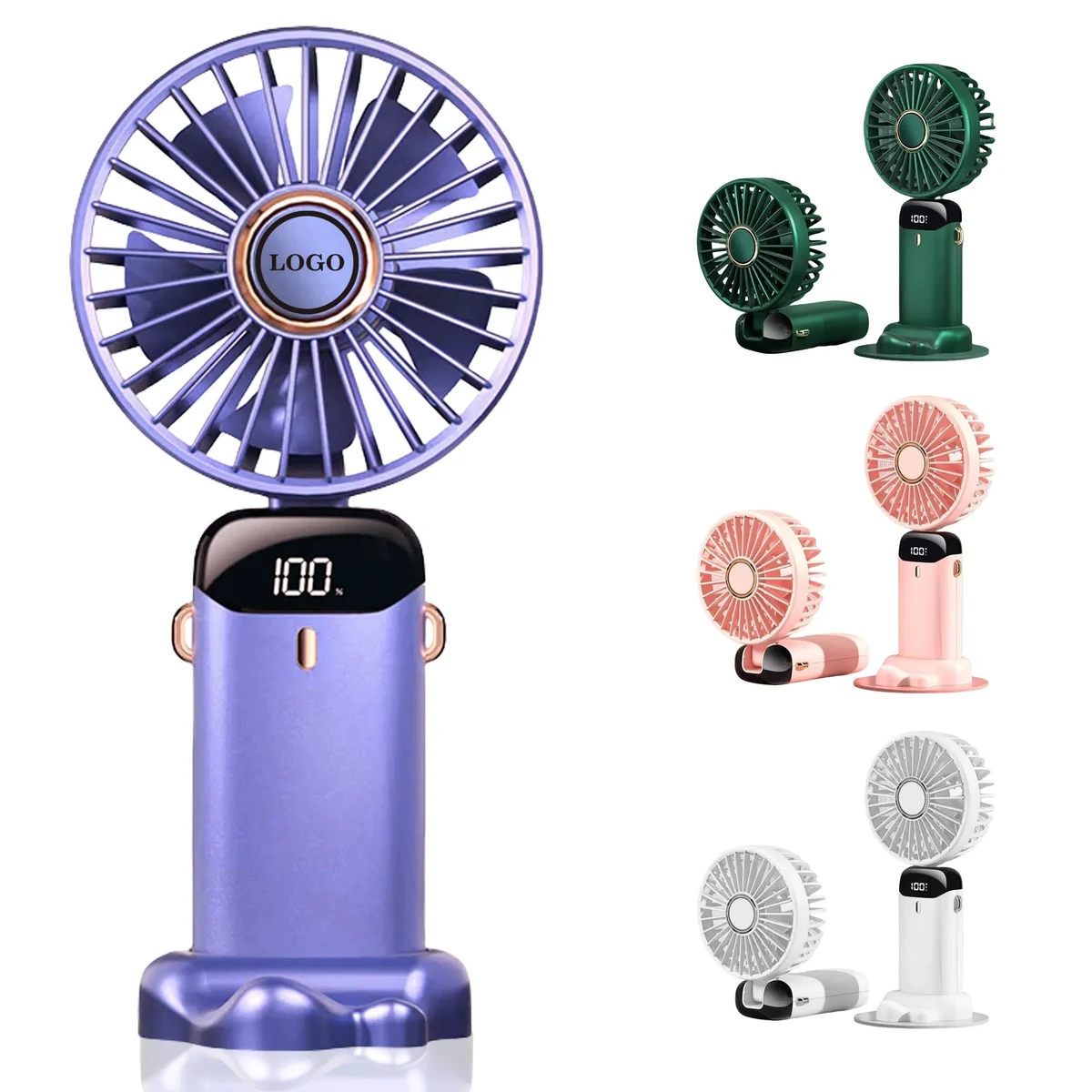 5 Speed Adjustable Portable Folding Mini Fan 1
