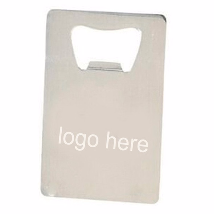 Credit Card Polished Bottle Opener