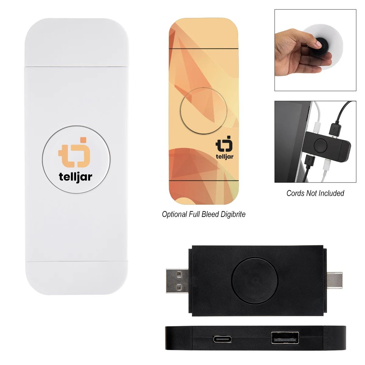 rABS Spinner Dual Input USB Hub 1