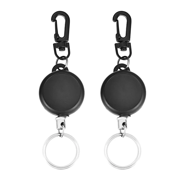 Retractable Key Chain ID Badge Holder 1