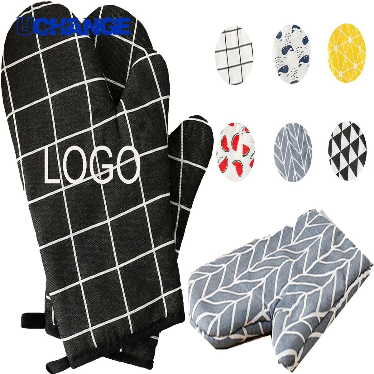 Kitchen Oven Mitt Gloves 1