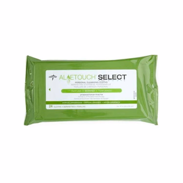 Aloetouch Select Personal Cleansing Cloths - 8" x 12" 24 per Pack