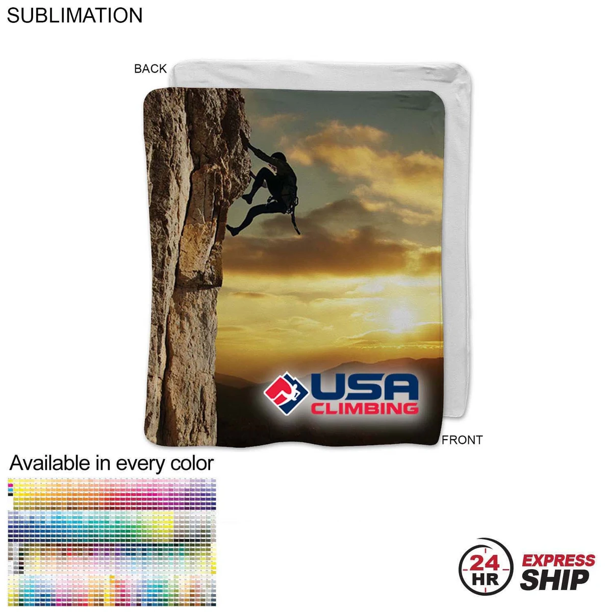 24 Hr Express Ship - Ultra Soft and Smooth Microfleece Blanket, 50x60 1