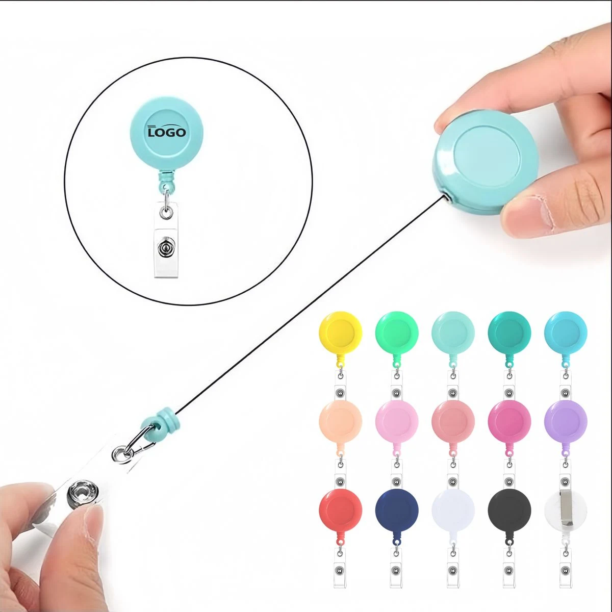MOQ10 Retractable Key Holder 1