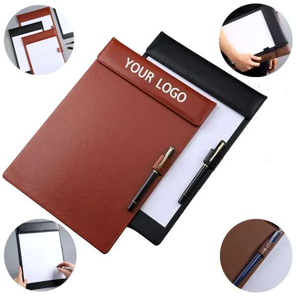 Leather A4 Conference Folder Writng Clipboard 1