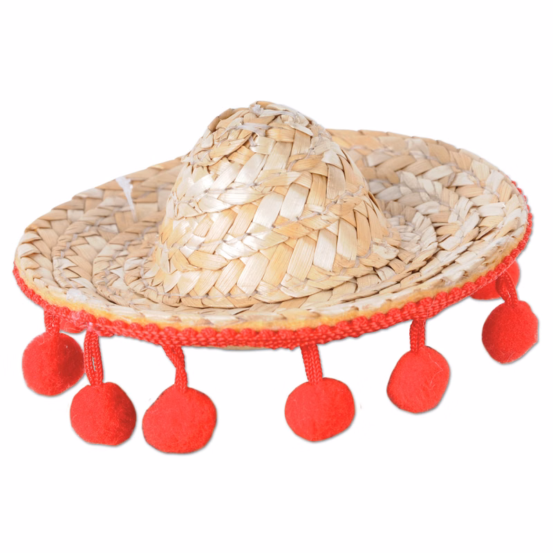 Sombrero Hair Clip