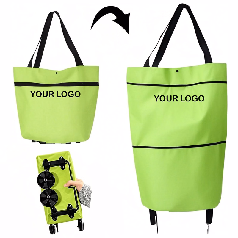 2-in-1 foldable cart with wheels