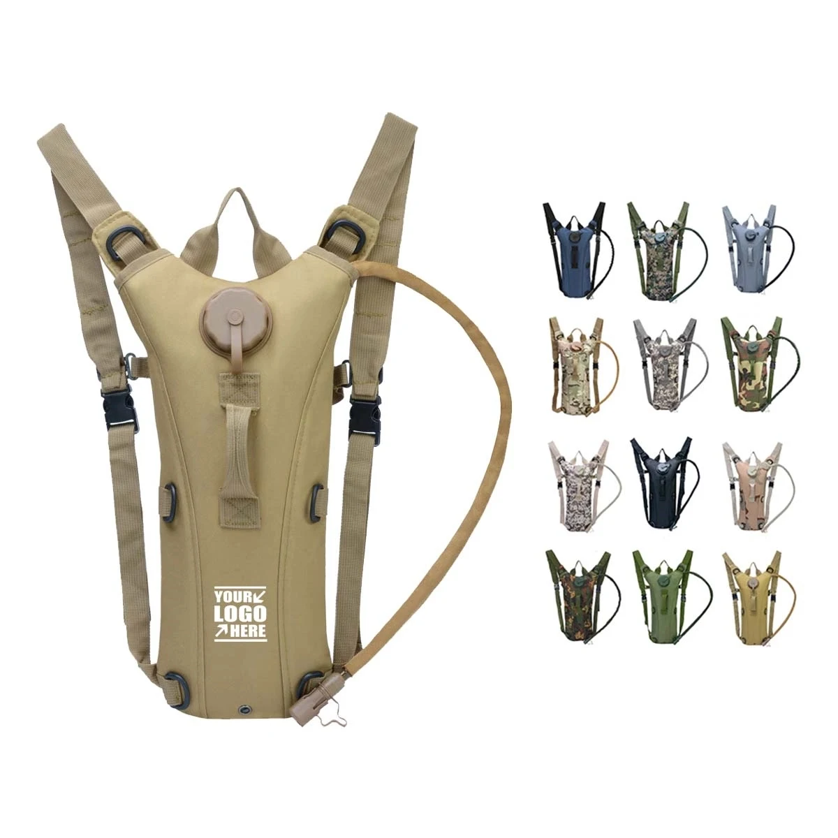 Hydration Pack Backpack with 3L Bladder 1