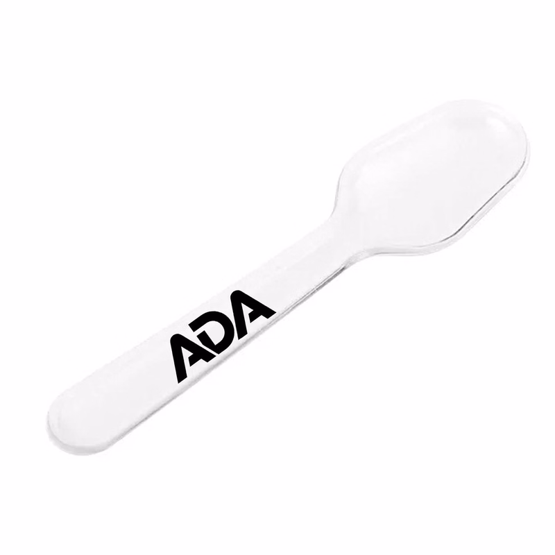 500 Pcs Disposable Plastic Mini Desserts Spoon
