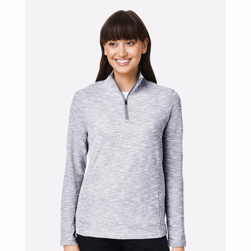 Women's Eclipse Jacquard Quarter-Zip Pullover - NE415W