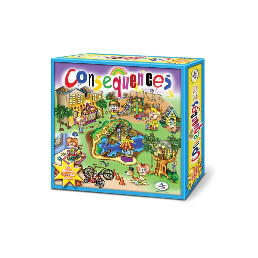 Consequences Game - 2-4 Players Ages 3+ 1