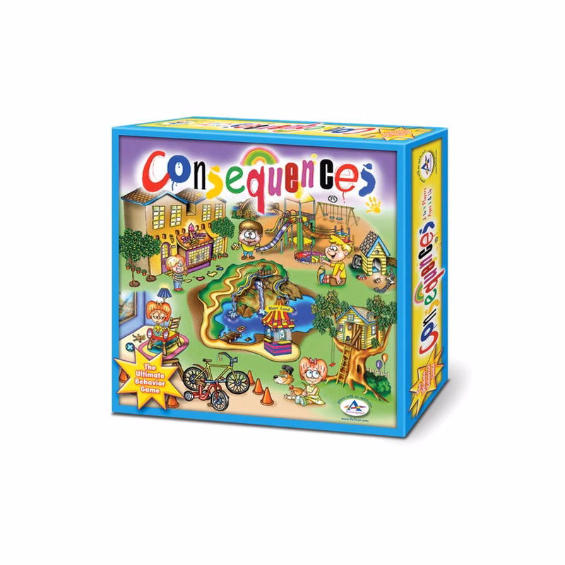 Consequences Game - 2-4 Players Ages 3+