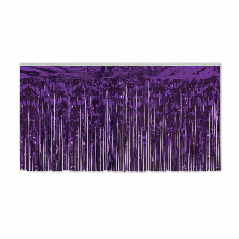 Fire Resistant 1 Ply Metallic Table Skirting