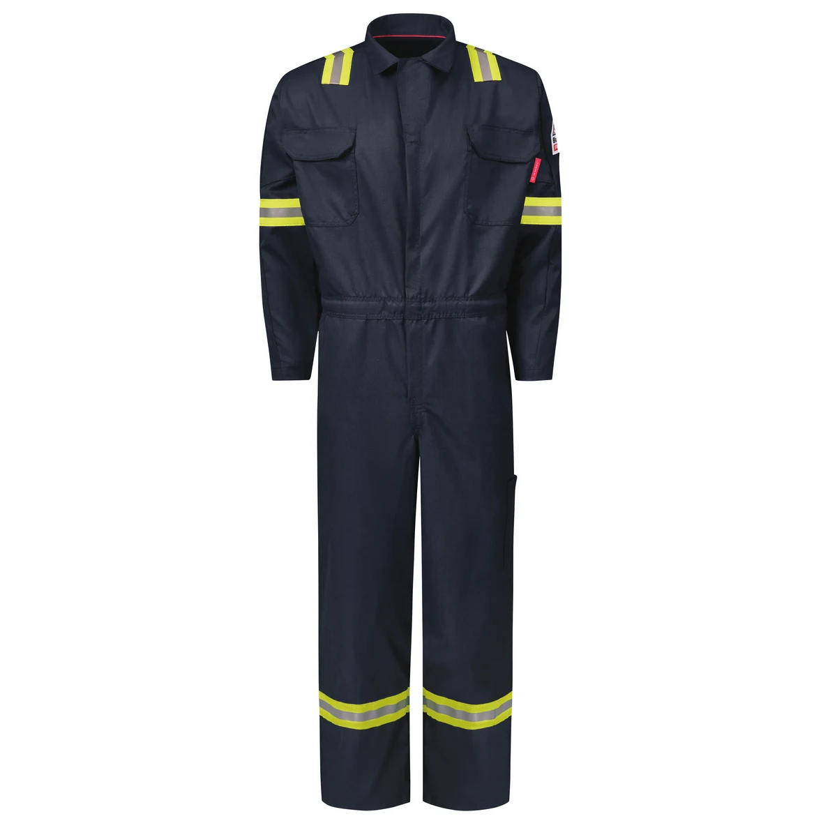 Bulwark® iQ Series Men's Midweight Enhanced Visibility Mobility Coverall 1