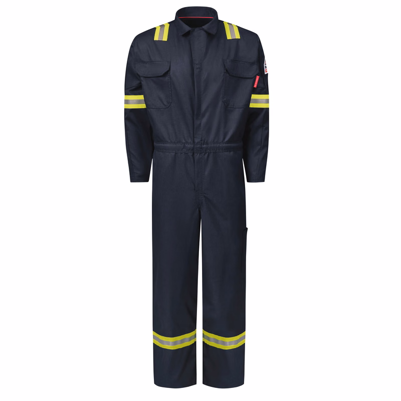 Bulwark® iQ Series Men's Midweight Enhanced Visibility Mobility Coverall