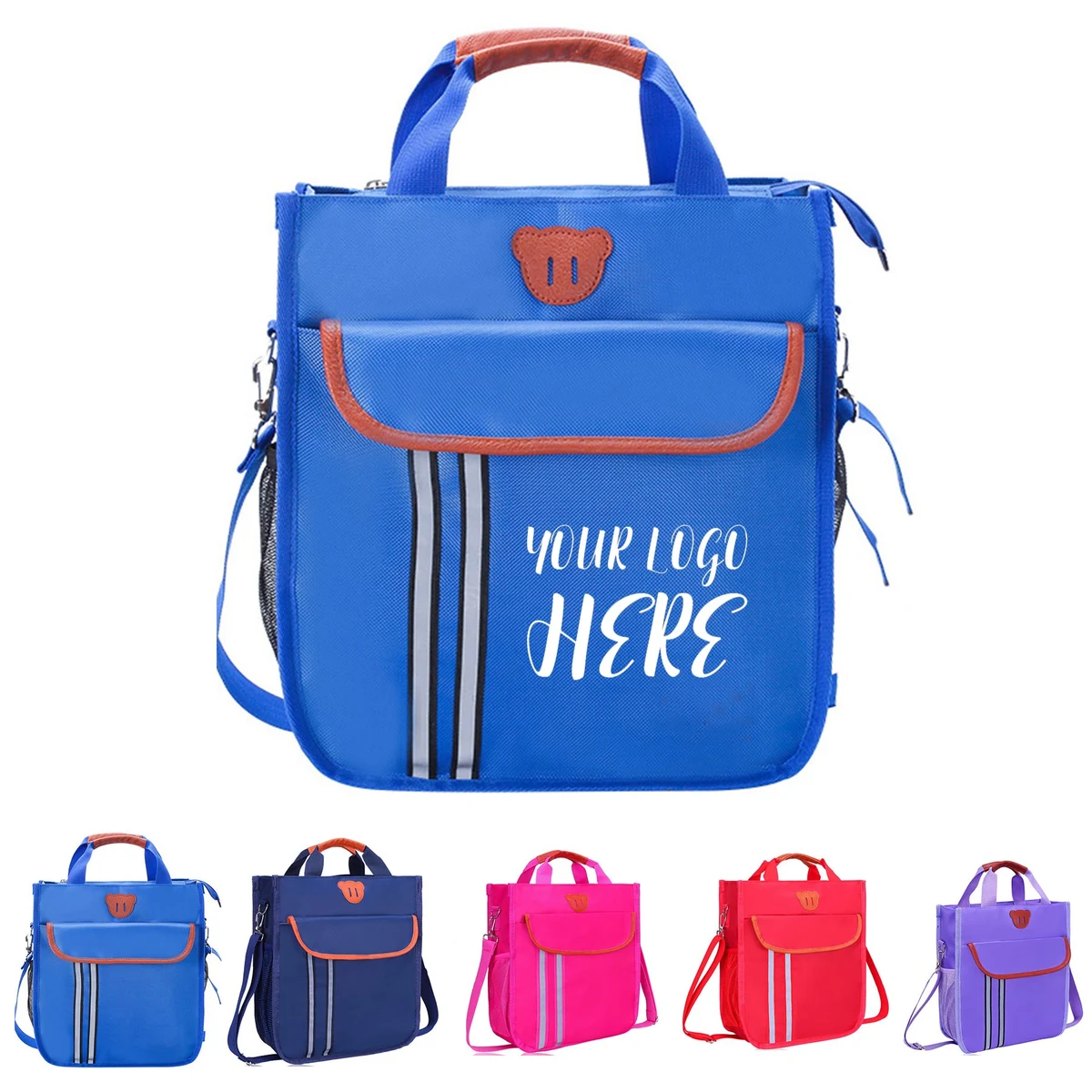 Tote Handbag With Multi Pocket 1