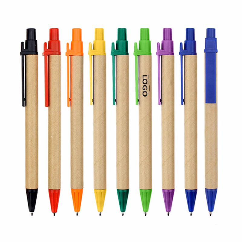 Recycled Paper Barrel Pen
