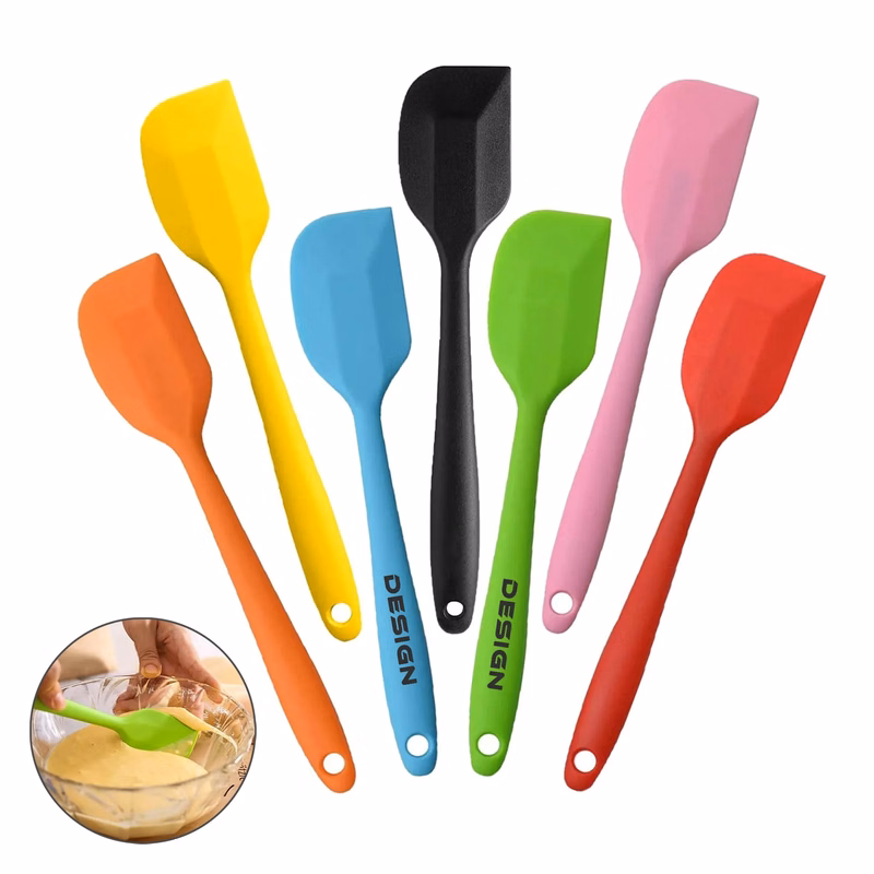 Mini Kitchen Silicone Spatulas