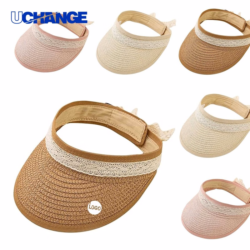 Kids Straw Sun Visor Hat