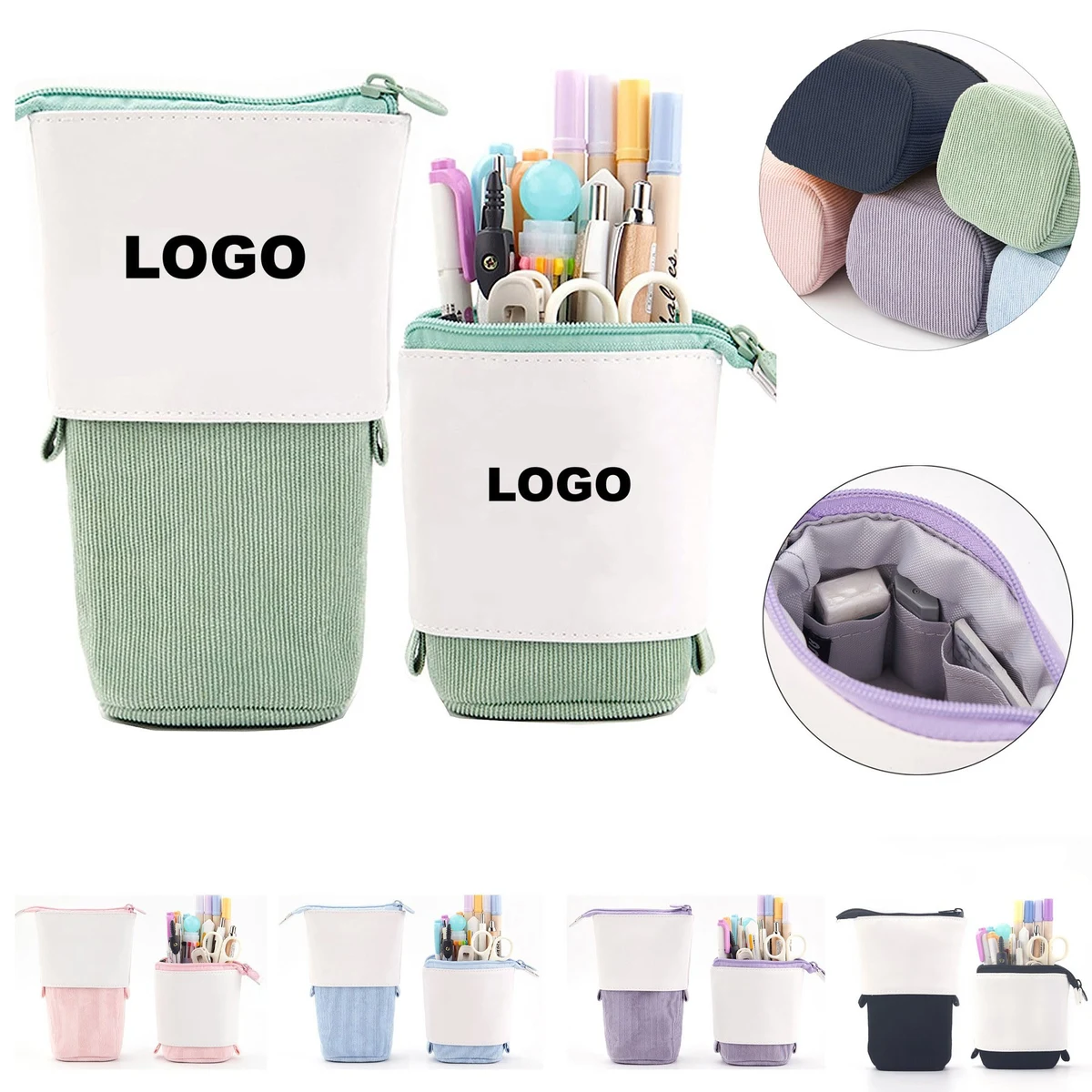 Standing Retractable Pen Pouch 1