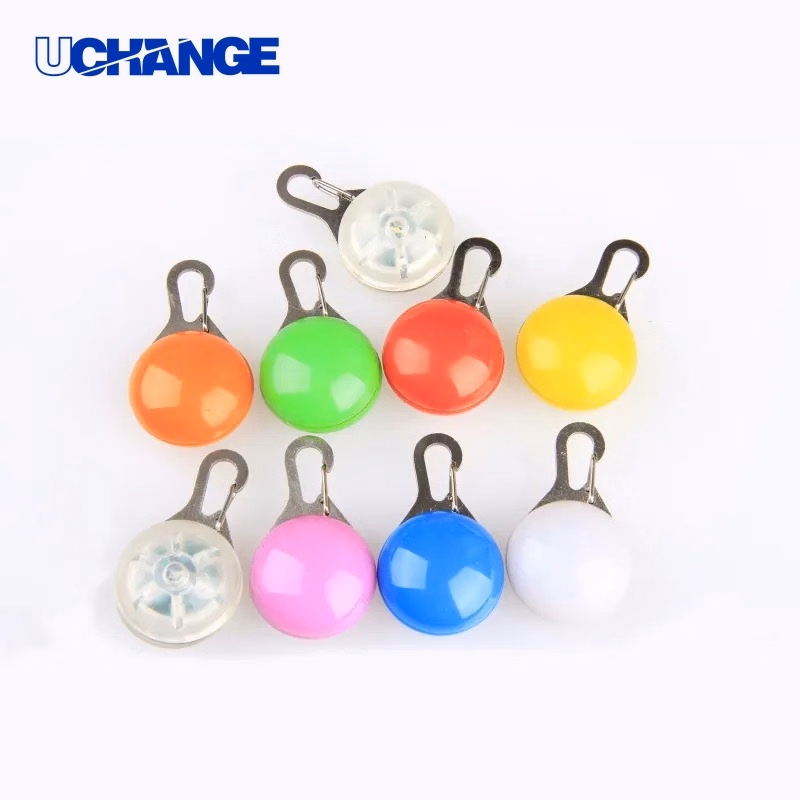 Clip-On Pet Collar Safety Light Pendant