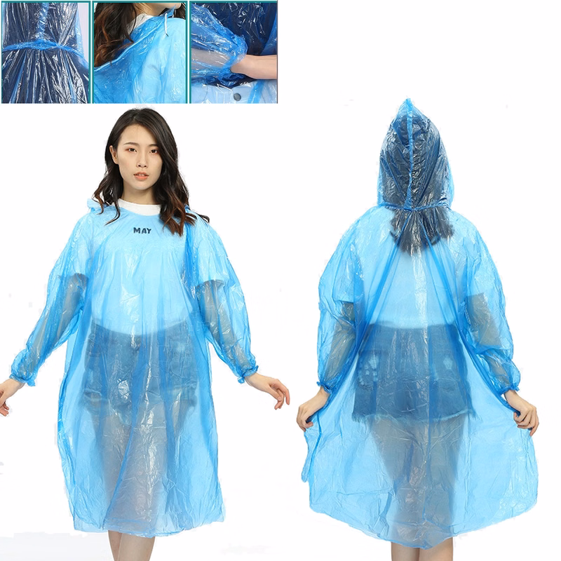 Disposable Rain Ponchos