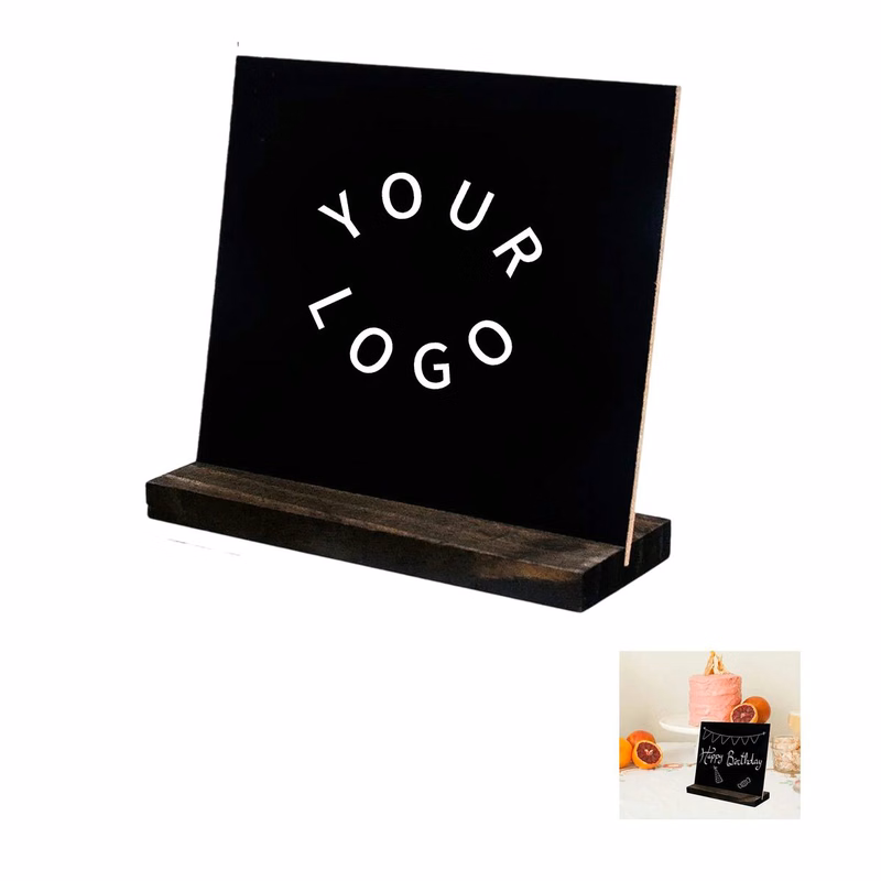 Durable Wood Chalkboard Stand with Compact Design