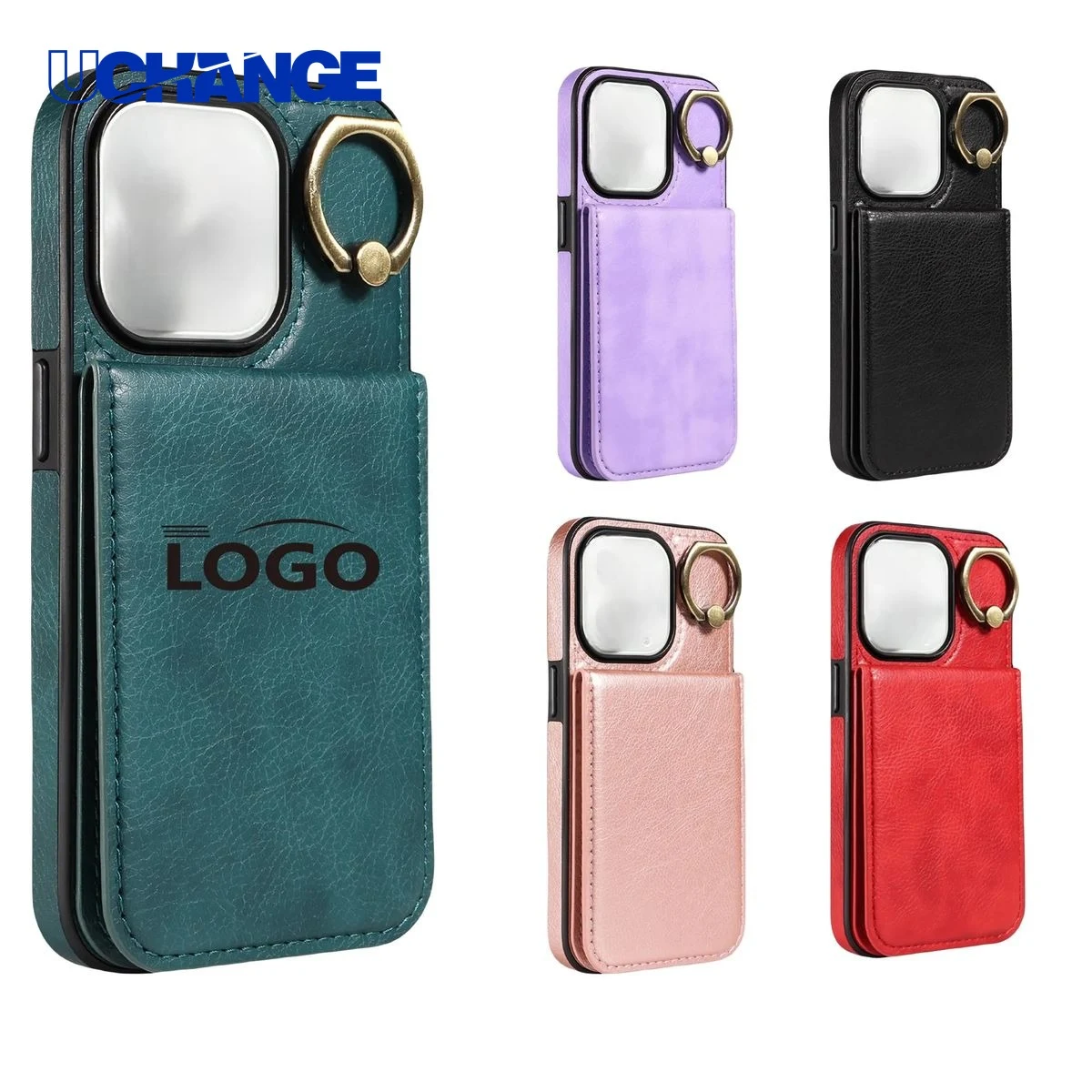Leather Phone Wallet Case 1