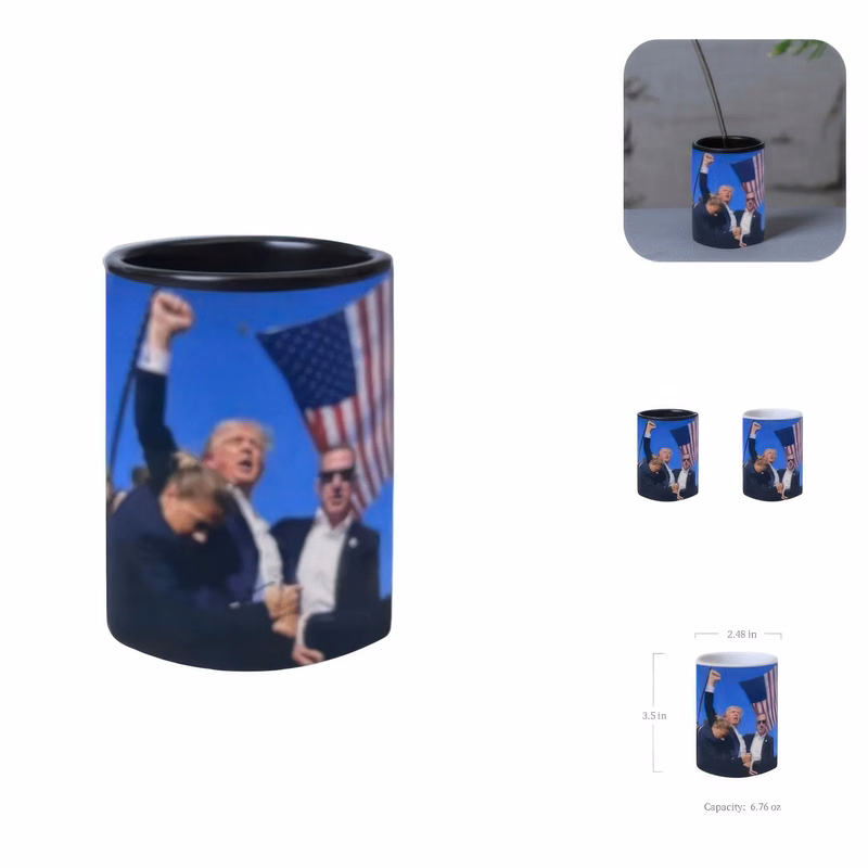 Simple Trump Speech Straight Ceramic Mug