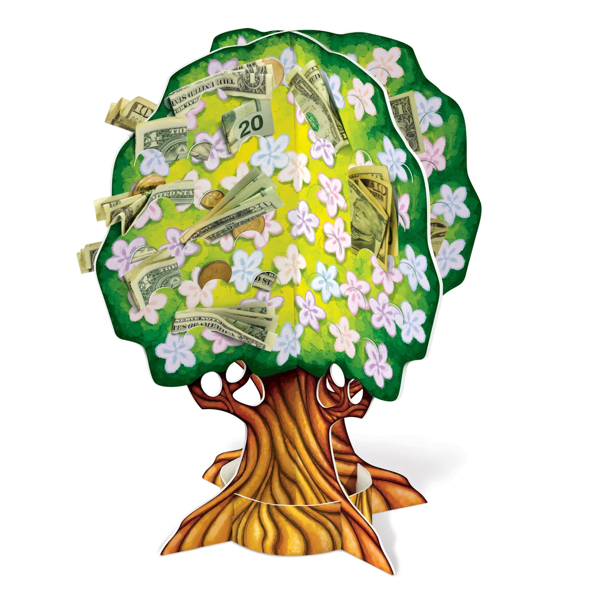 3D Baby Shower Money Tree Decoration 1
