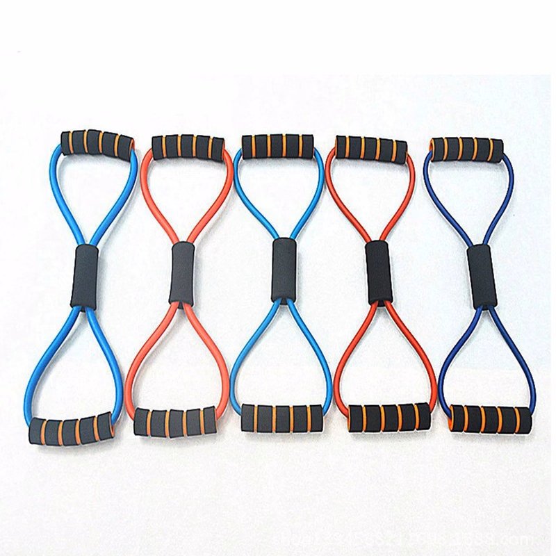 MOQ 50pcs Fitness Stretch Expander Yoga Pull Rope