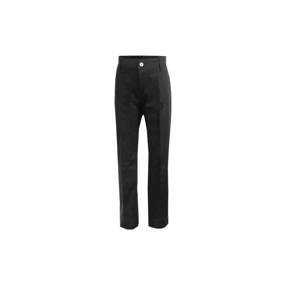Junior Girls' Uniform Pants - Size 9/10 Black Straight Leg 1