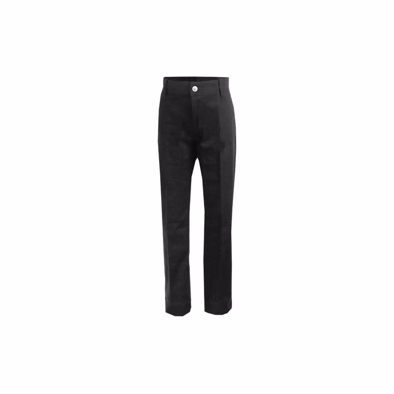 Junior Girls' Uniform Pants - Size 9/10 Black Straight Leg