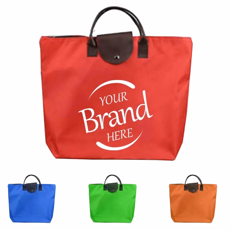 Oxford Folding Shopping Tote Bag
