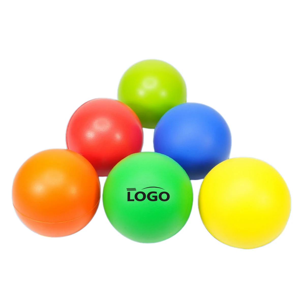 Soft Round PU Foam Desk Stress Ball 1