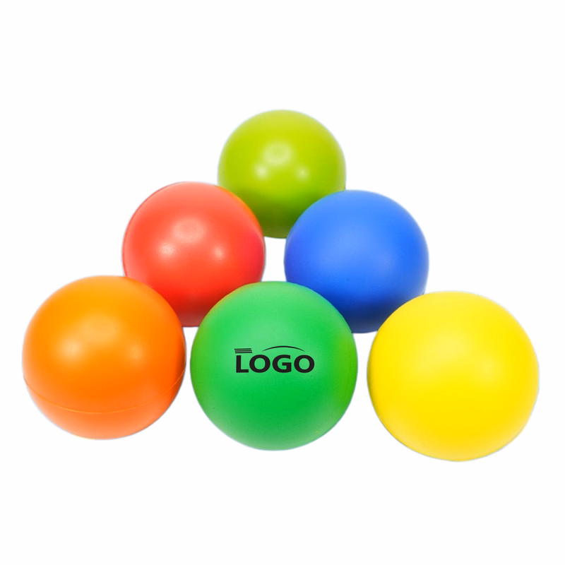 Soft Round PU Foam Desk Stress Ball
