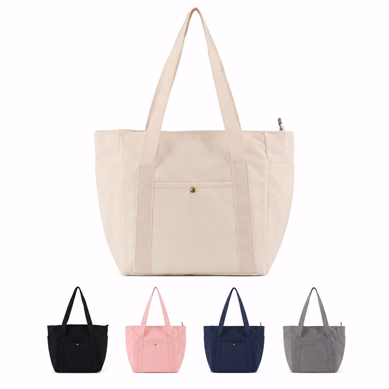 Oversized Canvas Carryall