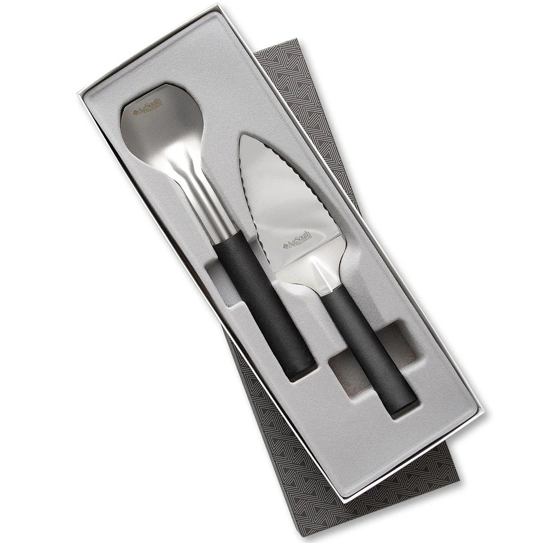 Pie A'La Mode Gift Set w/Black Handle 1