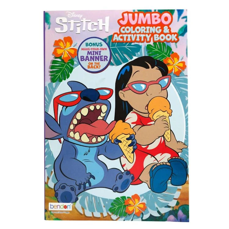 Stitch Jumbo Coloring and Activity Books - One Title 1